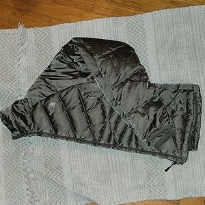 North Face 550 Olive Brown Puffer